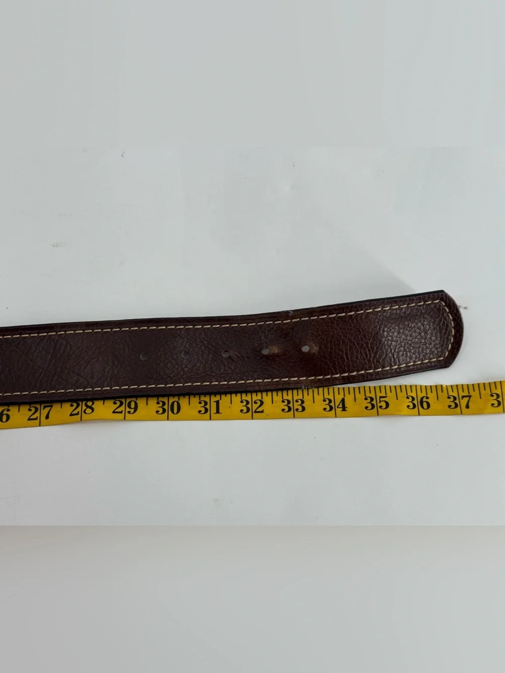 Candie’s Y2K Vintage Wide Brown Leather Belt M